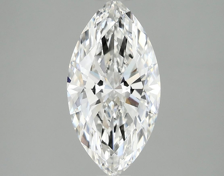 2.02 Carat Marquise Shaped Ideal Cut VVS2 IGI Certified Lab Grown Diamond
