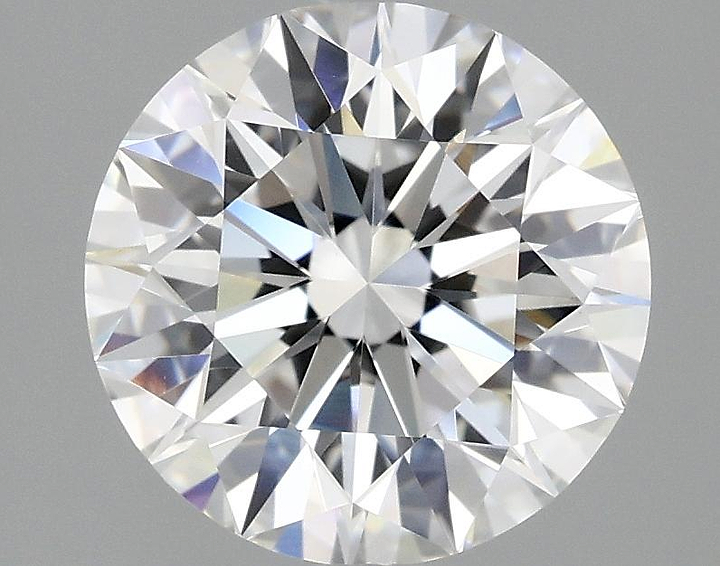 2.03 Carat Round Shaped Excellent Cut VVS2 IGI Certified Lab Grown Diamond
