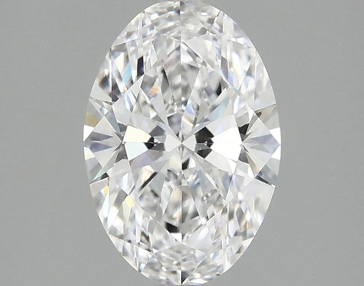 1.54 Carat Oval Shaped Ideal Cut VVS2 IGI Certified Lab Grown Diamond