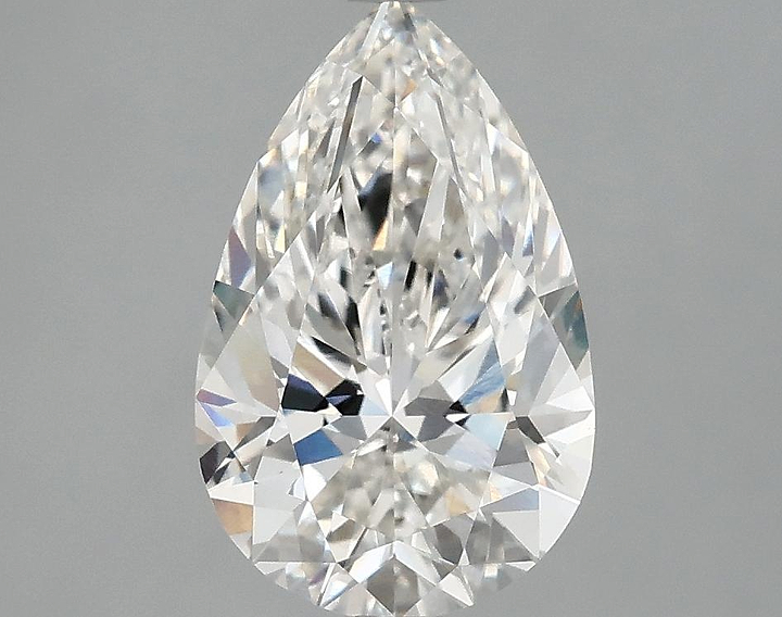 2.54 Carat Pear Shaped Ideal Cut VVS2 IGI Certified Lab Grown Diamond