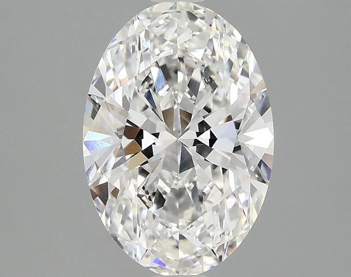 2.1 Carat Oval Shaped Ideal Cut VVS2 IGI Certified Lab Grown Diamond