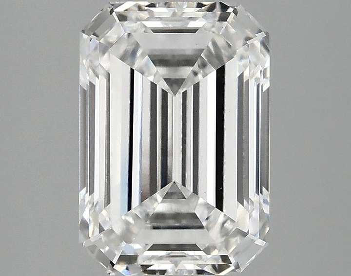 3.02 Carat Emerald Shaped Ideal Cut VS1 IGI Certified Lab Grown Diamond