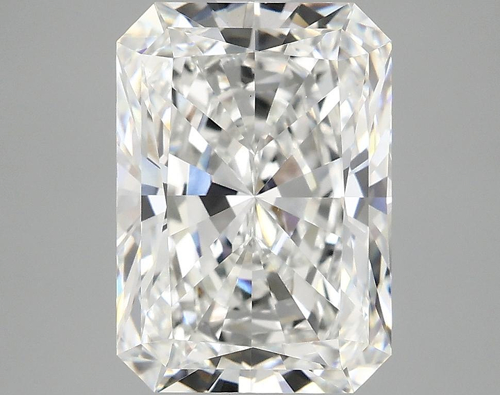 4.08 Carat Radiant Shaped Ideal Cut VS1 IGI Certified Lab Grown Diamond