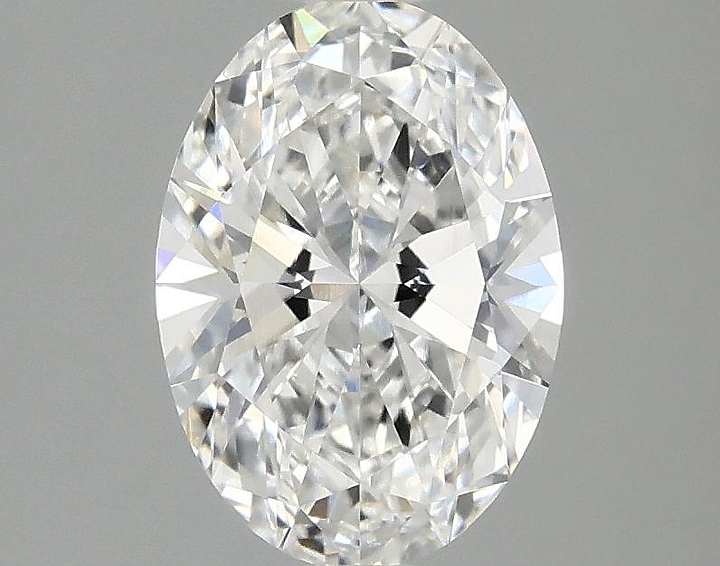 1.54 Carat Oval Shaped Ideal Cut VVS2 IGI Certified Lab Grown Diamond