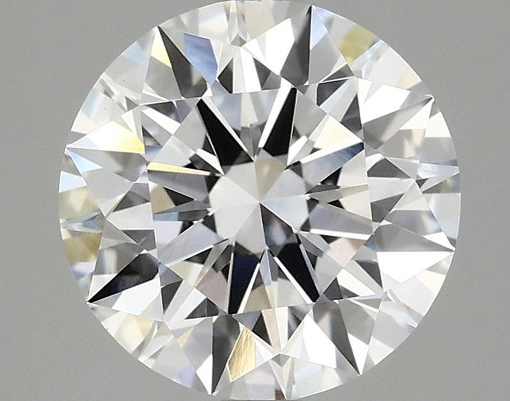 3.02 Carat Round Shaped Ideal Cut VVS2 IGI Certified Lab Grown Diamond