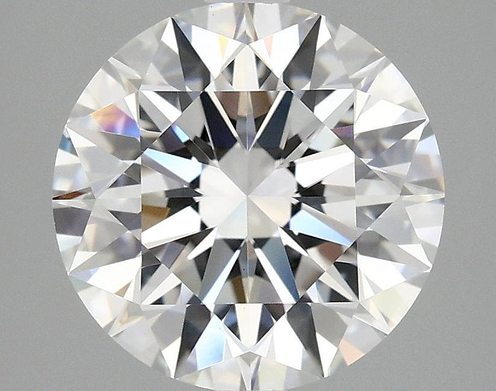 3.09 Carat Round Shaped Ideal Cut VVS2 IGI Certified Lab Grown Diamond