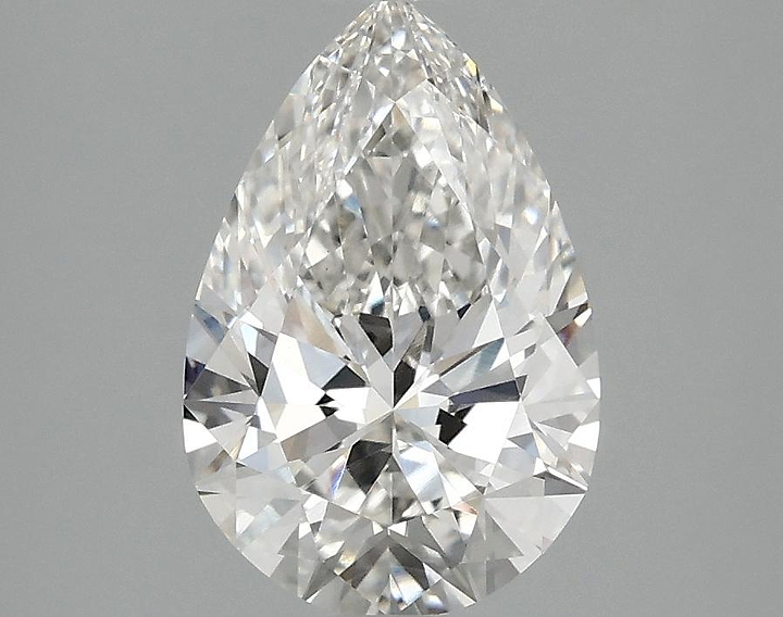 1.92 Carat Pear Shaped Excellent Cut VS1 IGI Certified Lab Grown Diamond