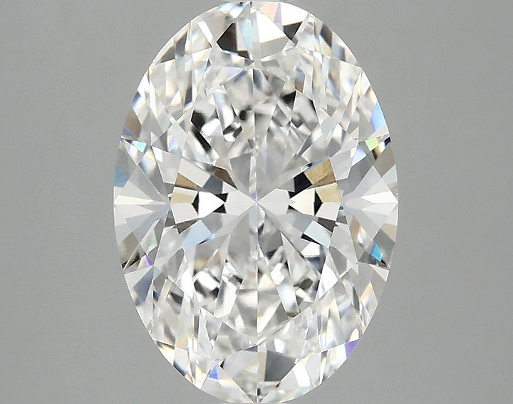 2.5 Carat Oval Shaped Ideal Cut VVS2 IGI Certified Lab Grown Diamond