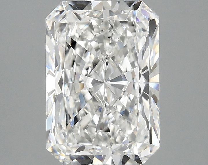 3.08 Carat Radiant Shaped Ideal Cut VS1 IGI Certified Lab Grown Diamond