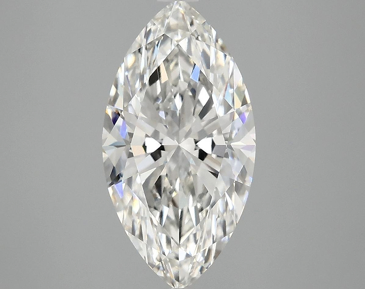 3.03 Carat Marquise Shaped Ideal Cut VVS2 IGI Certified Lab Grown Diamond