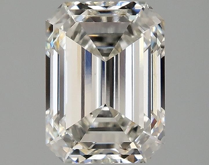 2.1 Carat Emerald Shaped Excellent Cut VVS2 IGI Certified Lab Grown Diamond