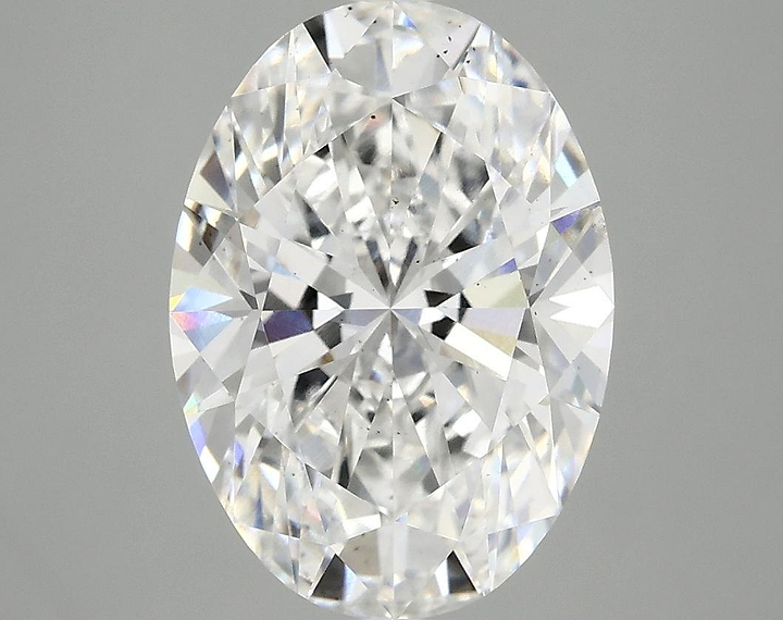 4.04 Carat Oval Shaped Ideal Cut SI1 IGI Certified Lab Grown Diamond