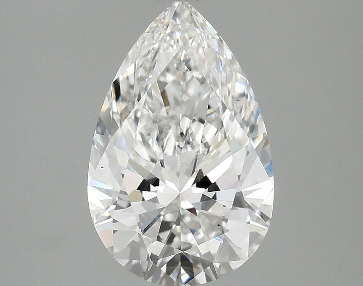 2.1 Carat Pear Shaped Ideal Cut VS2 IGI Certified Lab Grown Diamond