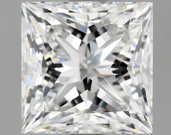 1.93 Carat Princess Shaped Ideal Cut VS1 IGI Certified Lab Grown Diamond