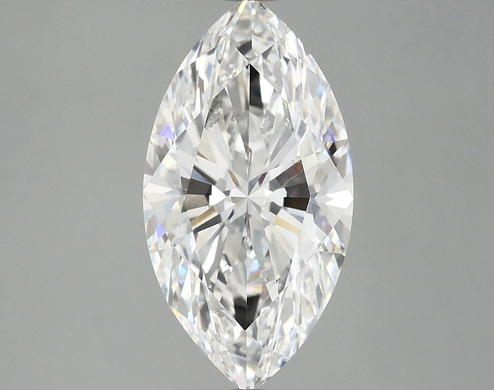 3.02 Carat Marquise Shaped Excellent Cut VS1 IGI Certified Lab Grown Diamond