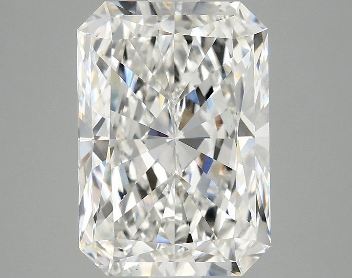 3.94 Carat Radiant Shaped Ideal Cut VVS2 IGI Certified Lab Grown Diamond