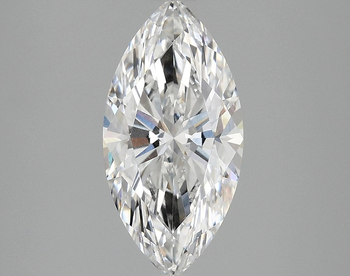 2.1 Carat Marquise Shaped Ideal Cut VS1 IGI Certified Lab Grown Diamond