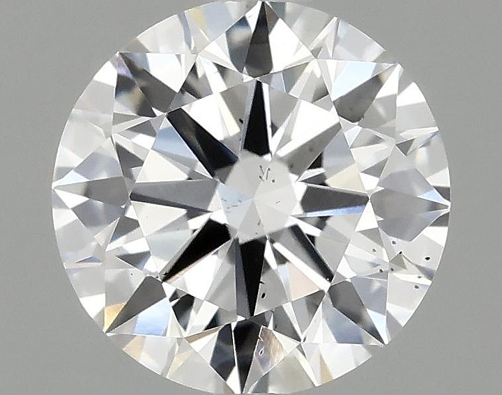 1.57 Carat Round Shaped Excellent Cut SI1 IGI Certified Lab Grown Diamond