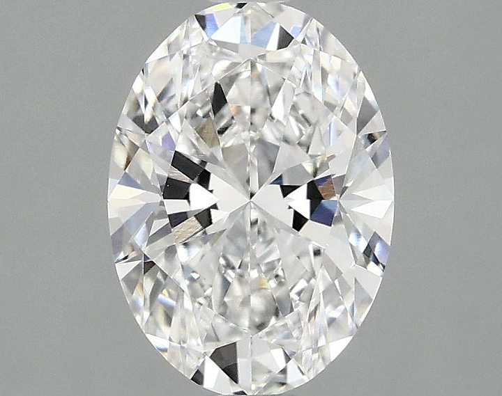 1.54 Carat Oval Shaped Ideal Cut VVS2 IGI Certified Lab Grown Diamond