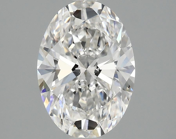 1.54 Carat Oval Shaped Ideal Cut VVS2 IGI Certified Lab Grown Diamond
