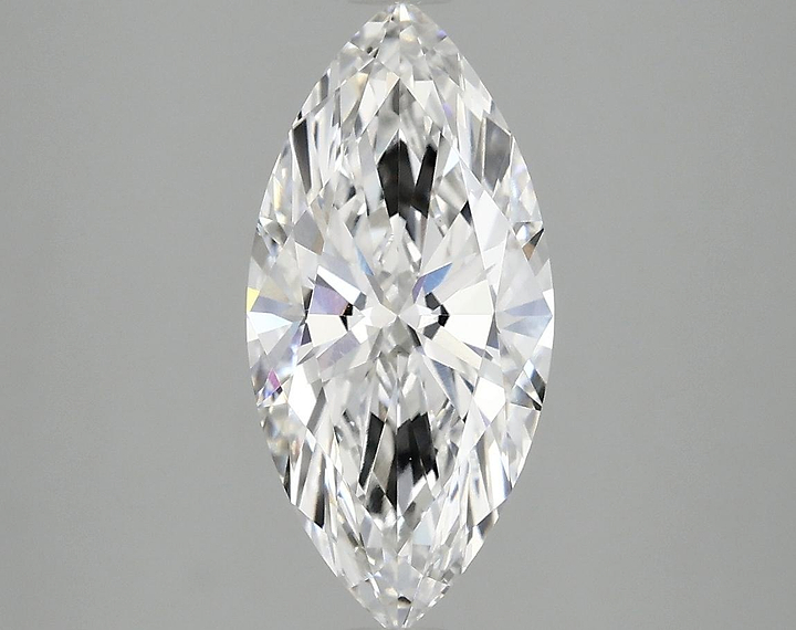 2.07 Carat Marquise Shaped Excellent Cut VVS2 IGI Certified Lab Grown Diamond