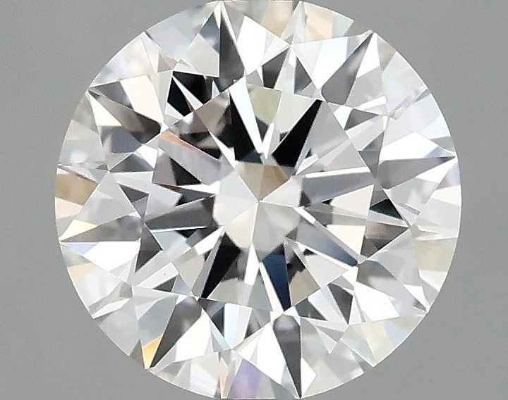 2.57 Carat Round Shaped Ideal Cut VVS2 IGI Certified Lab Grown Diamond