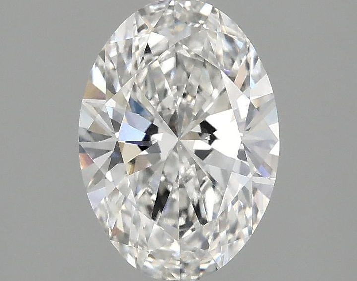 1.5 Carat Oval Shaped Ideal Cut VVS2 IGI Certified Lab Grown Diamond