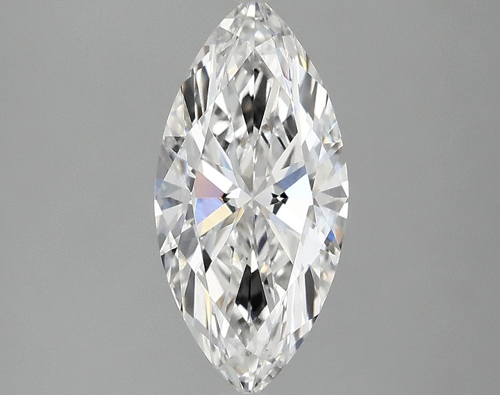 1.5 Carat Marquise Shaped Excellent Cut VVS2 IGI Certified Lab Grown Diamond