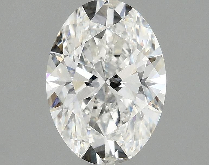 1.5 Carat Oval Shaped Ideal Cut VVS2 IGI Certified Lab Grown Diamond