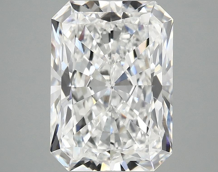 4.08 Carat Radiant Shaped Ideal Cut VS1 IGI Certified Lab Grown Diamond