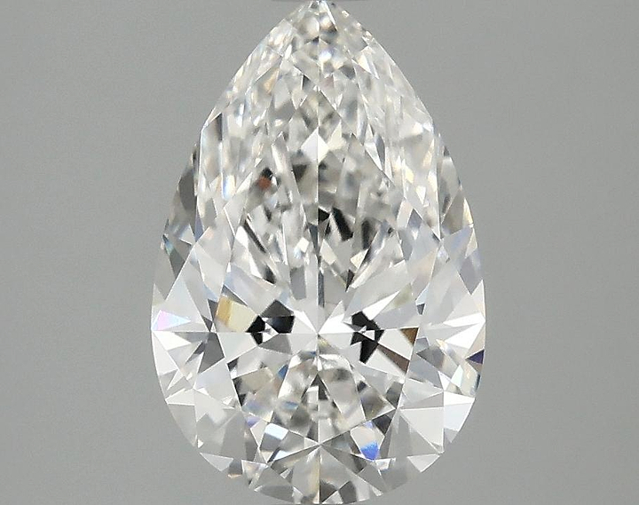 2.03 Carat Pear Shaped Excellent Cut VVS2 IGI Certified Lab Grown Diamond