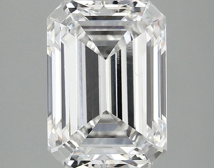 2.59 Carat Emerald Shaped Ideal Cut VS1 IGI Certified Lab Grown Diamond