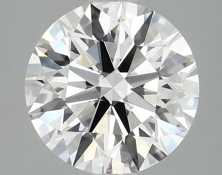 3.07 Carat Round Shaped Ideal Cut VVS2 IGI Certified Lab Grown Diamond