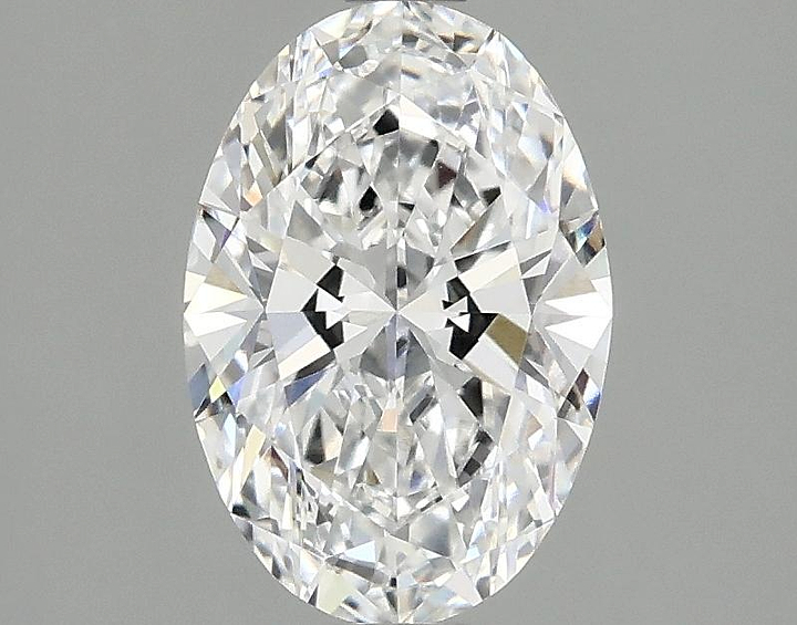 1.5 Carat Oval Shaped Ideal Cut VVS2 IGI Certified Lab Grown Diamond