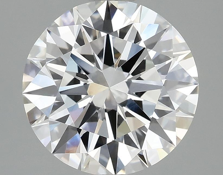 2.58 Carat Round Shaped Ideal Cut VVS2 IGI Certified Lab Grown Diamond
