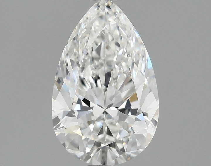 1.25 Carat Pear Shaped Ideal Cut VS1 IGI Certified Lab Grown Diamond