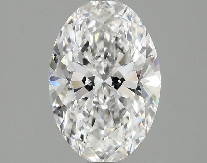 1.63 Carat Oval Shaped Ideal Cut VVS2 IGI Certified Lab Grown Diamond