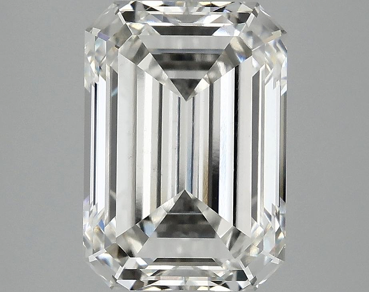 4.07 Carat Emerald Shaped Ideal Cut VS1 IGI Certified Lab Grown Diamond