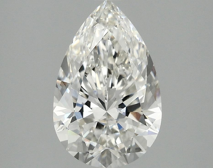 2.05 Carat Pear Shaped Ideal Cut VVS2 IGI Certified Lab Grown Diamond