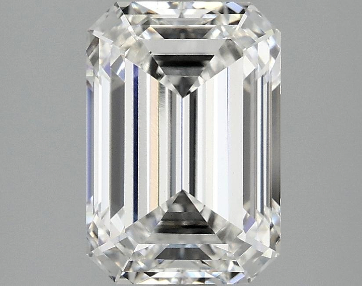 2.86 Carat Emerald Shaped Ideal Cut VS1 IGI Certified Lab Grown Diamond