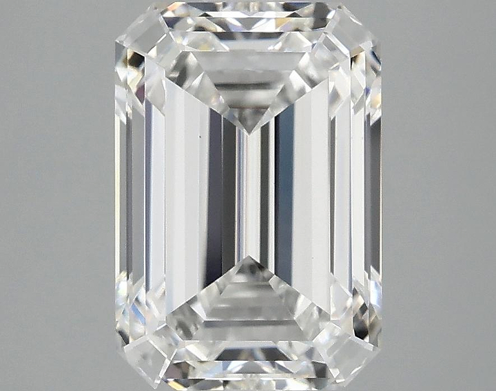 3.07 Carat Emerald Shaped Ideal Cut VS1 IGI Certified Lab Grown Diamond