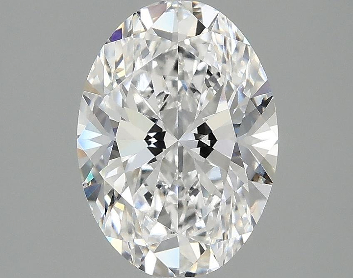 2.05 Carat Oval Shaped Ideal Cut VVS2 IGI Certified Lab Grown Diamond