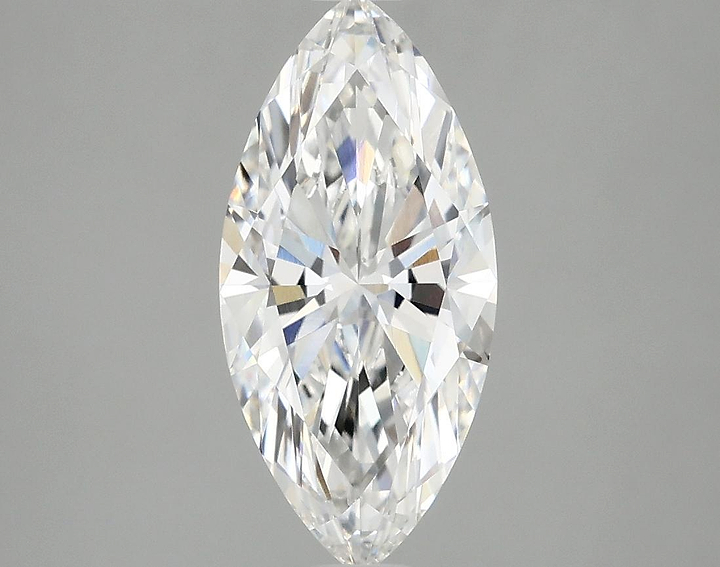 1.87 Carat Marquise Shaped Excellent Cut VVS2 IGI Certified Lab Grown Diamond