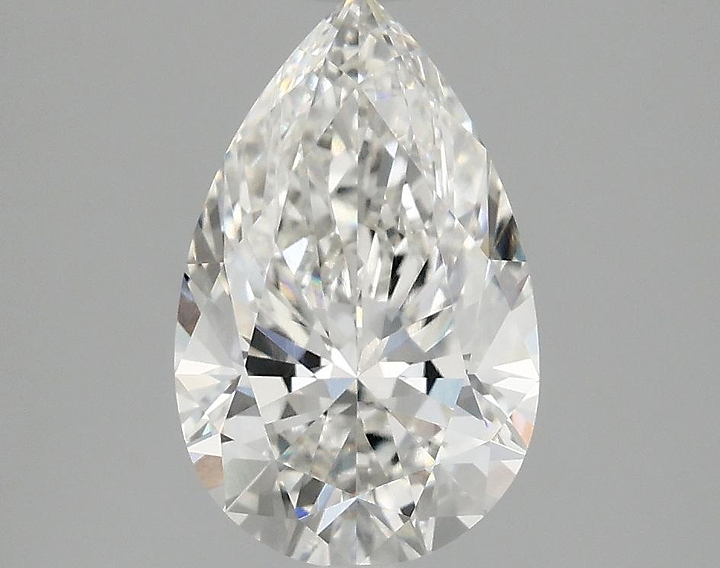 2.09 Carat Pear Shaped Ideal Cut VVS1 IGI Certified Lab Grown Diamond