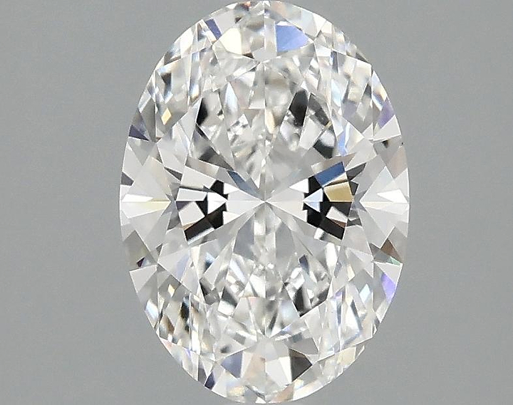 1.53 Carat Oval Shaped Ideal Cut VVS2 IGI Certified Lab Grown Diamond