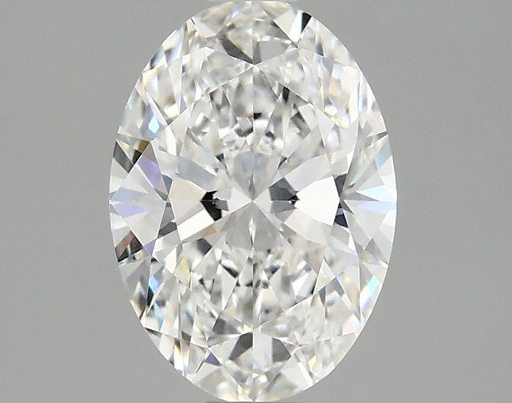 1.59 Carat Oval Shaped Ideal Cut VVS2 IGI Certified Lab Grown Diamond