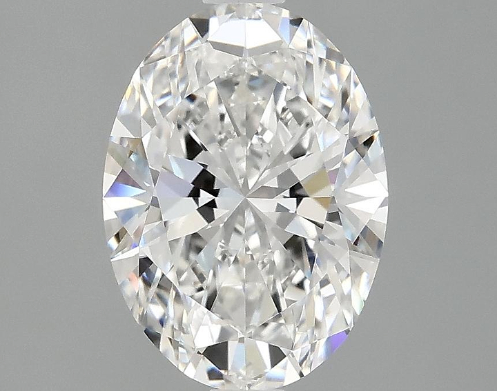2.05 Carat Oval Shaped Ideal Cut VVS2 IGI Certified Lab Grown Diamond