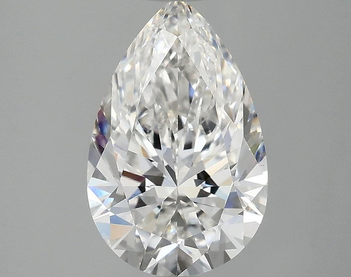2.09 Carat Pear Shaped Ideal Cut VS1 IGI Certified Lab Grown Diamond