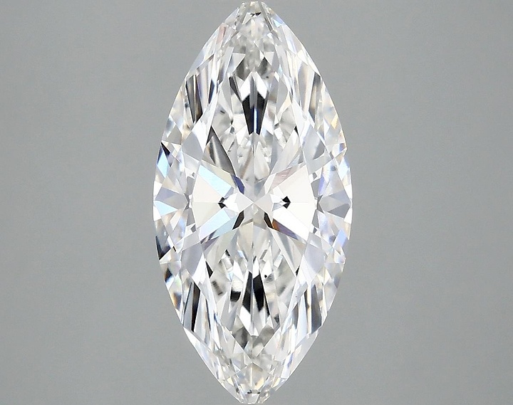 2.35 Carat Marquise Shaped Excellent Cut VS1 IGI Certified Lab Grown Diamond