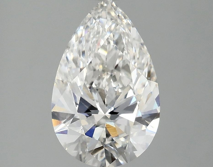 2.0 Carat Pear Shaped Ideal Cut VVS2 IGI Certified Lab Grown Diamond
